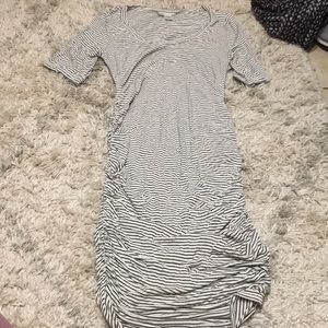 Maternity knee length dress